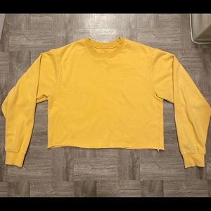brandy melville cropped sweatshirt